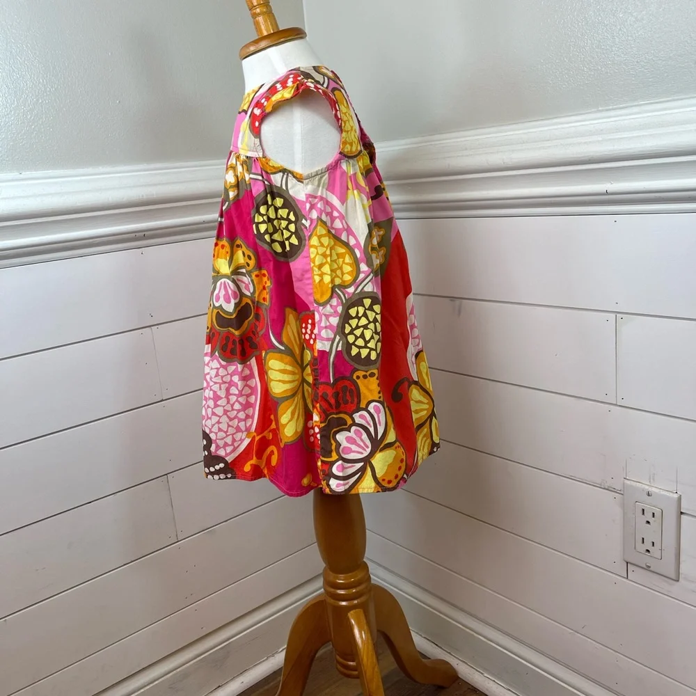 Genuine Kids by Oshkosh Cotton Floral Print Dress Girls 2T